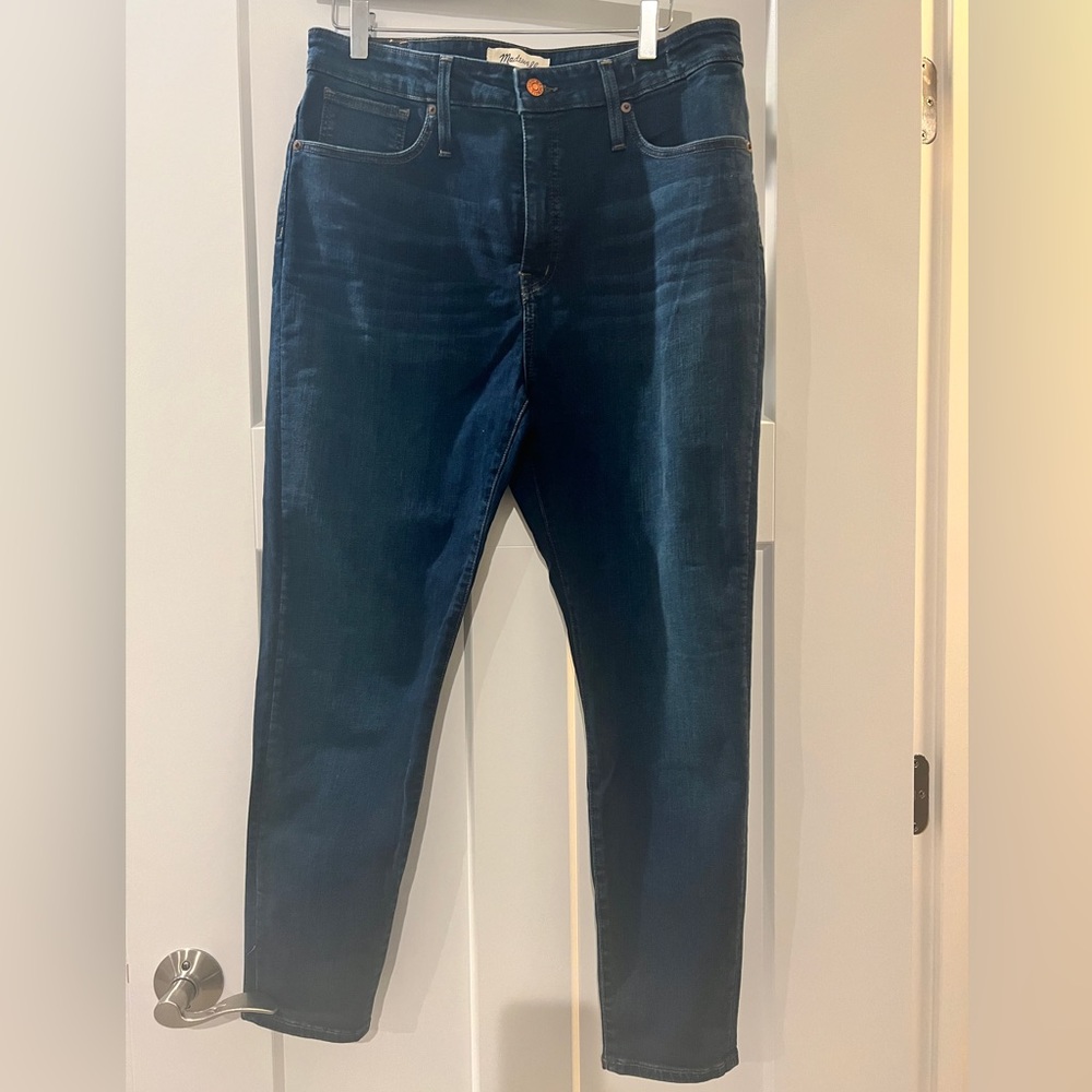 Madewell curvy high rise skinny jeans in 32 petite